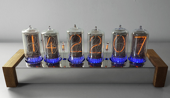 nixie clock with 1,2" digit height (Z5660M)