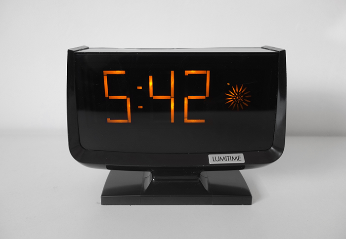 Tamura Lumitime C-31 (mechanical digital clock) with 2" digit height